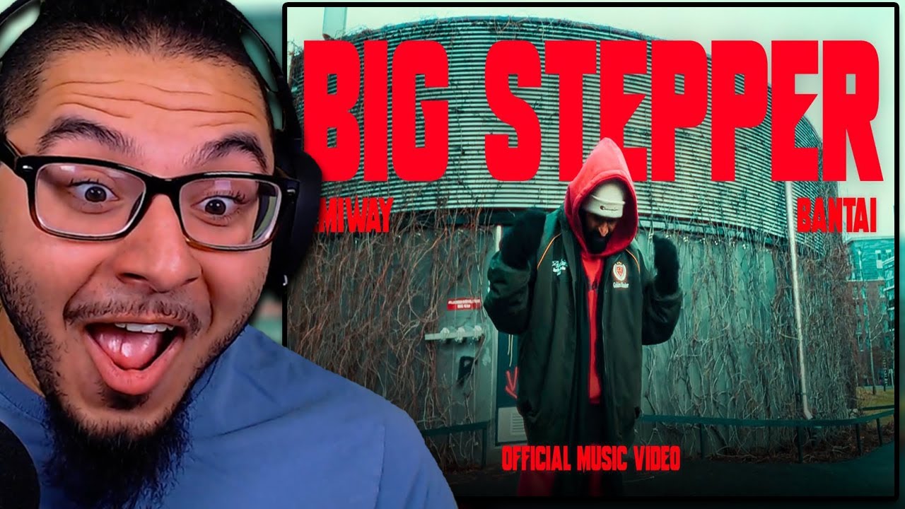 EMIWAY BANTAI - BIG STEPPER (ОФИЦИАЛЬНЫЙ МУЗЫКАЛЬНЫЙ КЛИП) | РЕАКЦИЯ