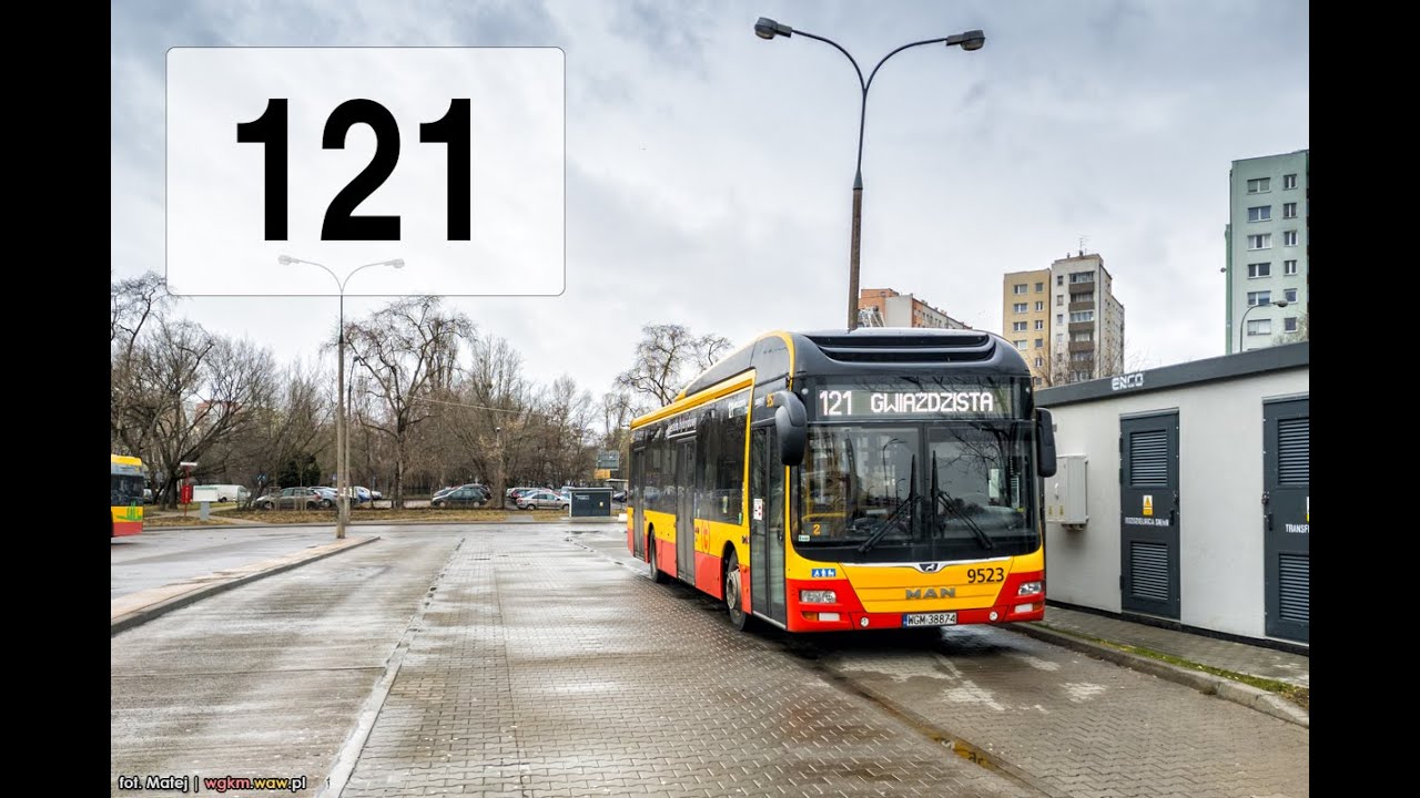 [121] Autobusem po Warszawie: Gwiaździsta - Chomiczówka