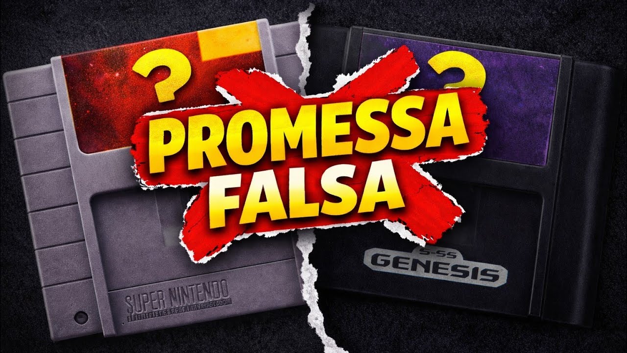 Esses jogos MENTIRAM pra você! (SNES & Mega Drive)