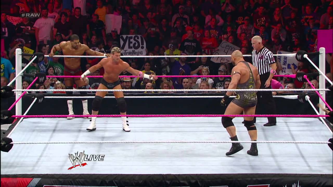 David Otunga & Dolph Ziggler vs. Ryback - 2-on-1 Handicap Match: Raw, Oct. 15, 2012