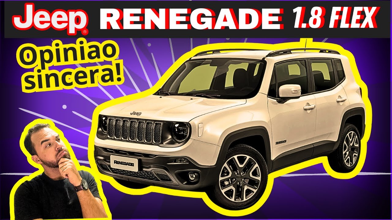 JEEP RENEGADE 1.8 FLEX MANUAL É BOM? | Opinião sincera!