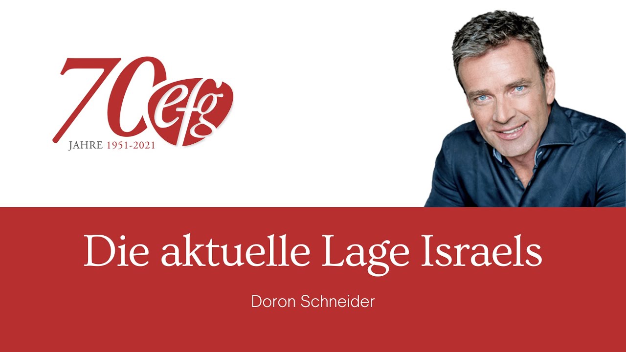 Die aktuelle Lage Israels - mit Doron Schneider // EFG Livestream vom 03.10.2021