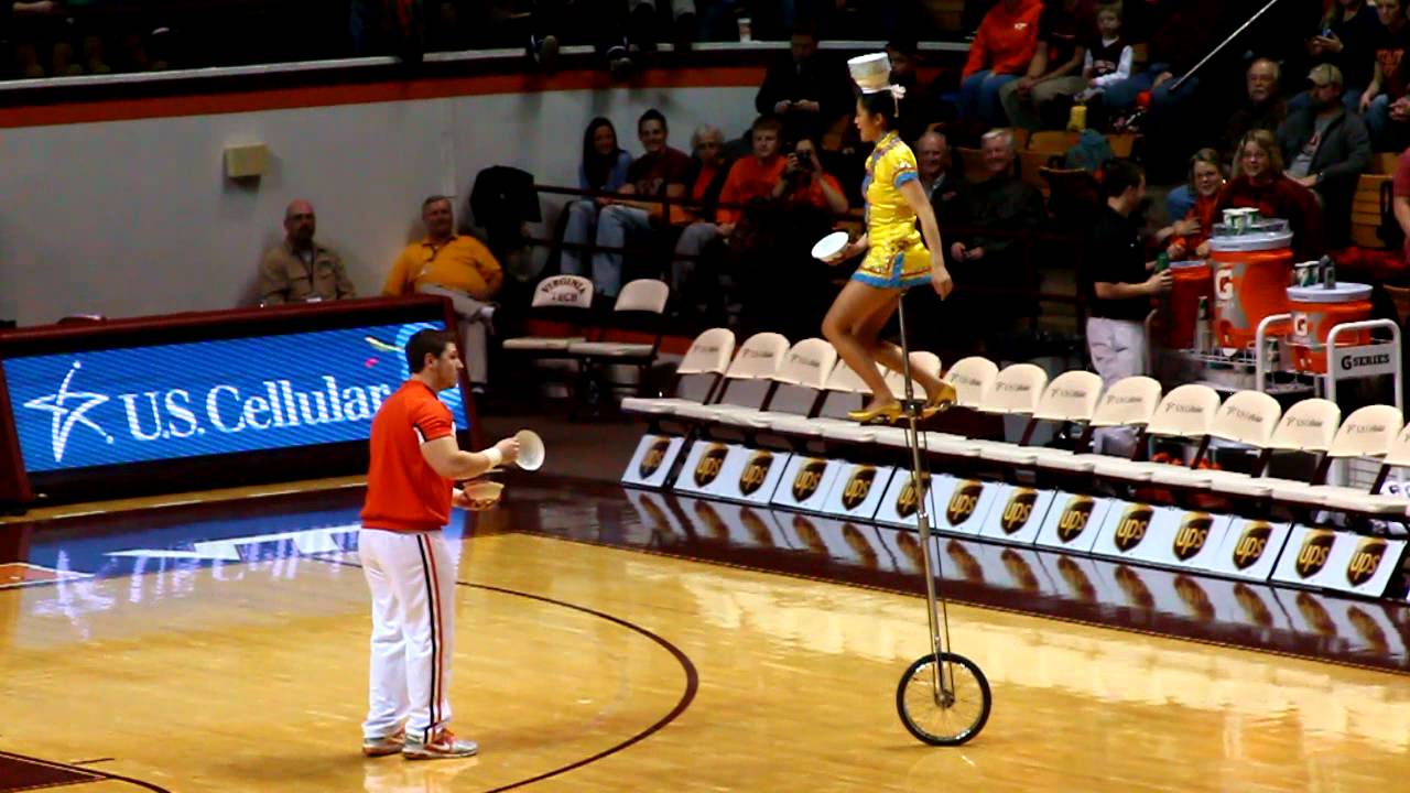 Crazy Unicycle Halftime Show