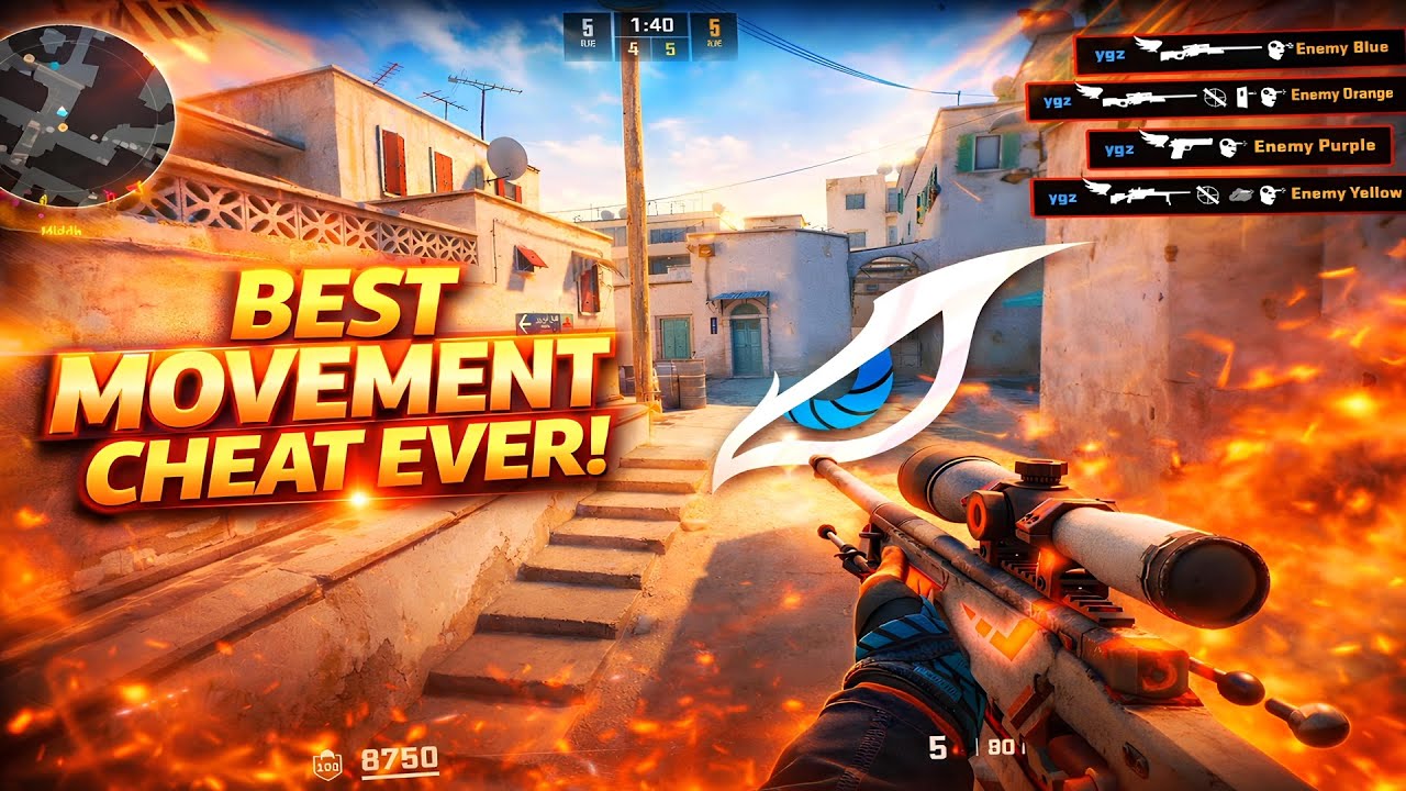 This CS2 Movement Hits Different&hellip; [SUB GIVEAWAY] | ft. interium.ooo