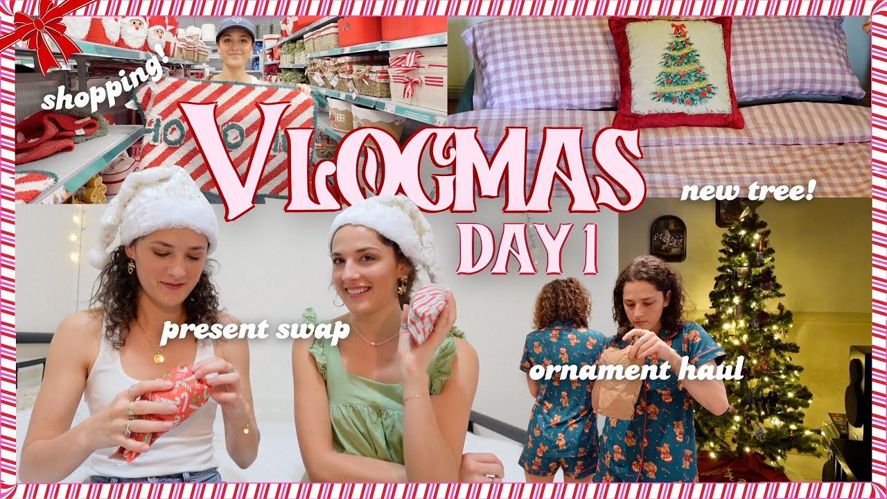 Пора праздновать! VLOGMAS, ДЕНЬ 1 🥳