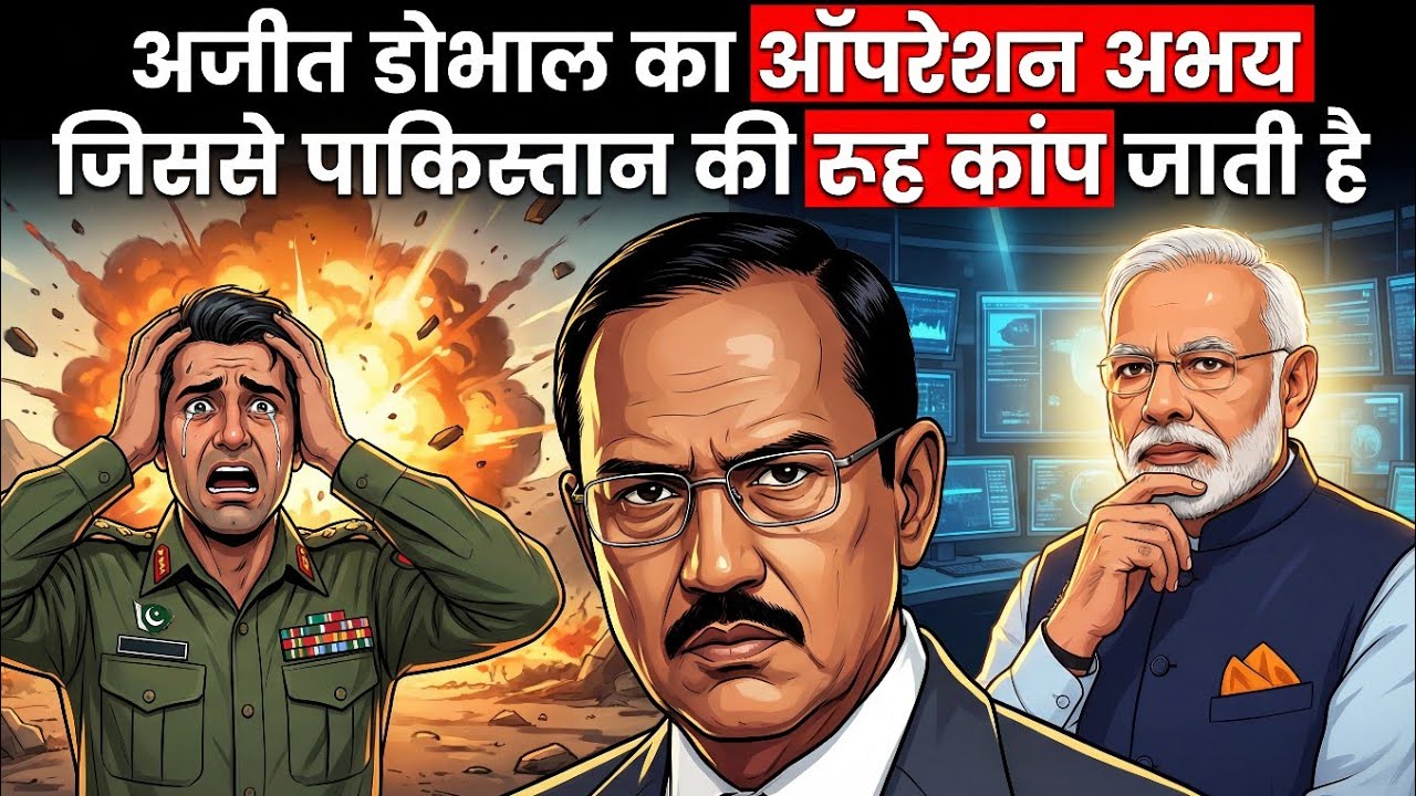 Operation Abhay: Ajit Doval Ka Wo Mission Jisne Pakistan Ko Hila Diya | 2D Animation