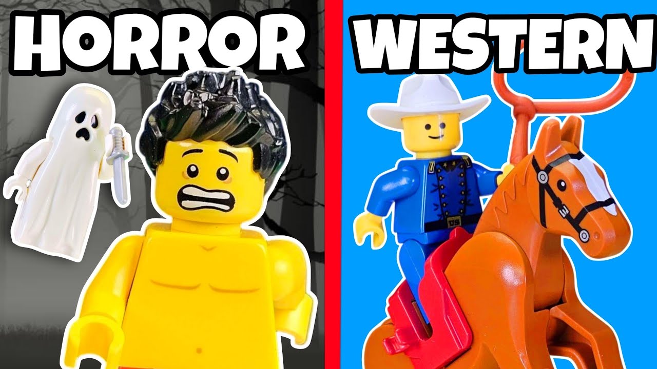I built EVERY Movie Genre in LEGO...