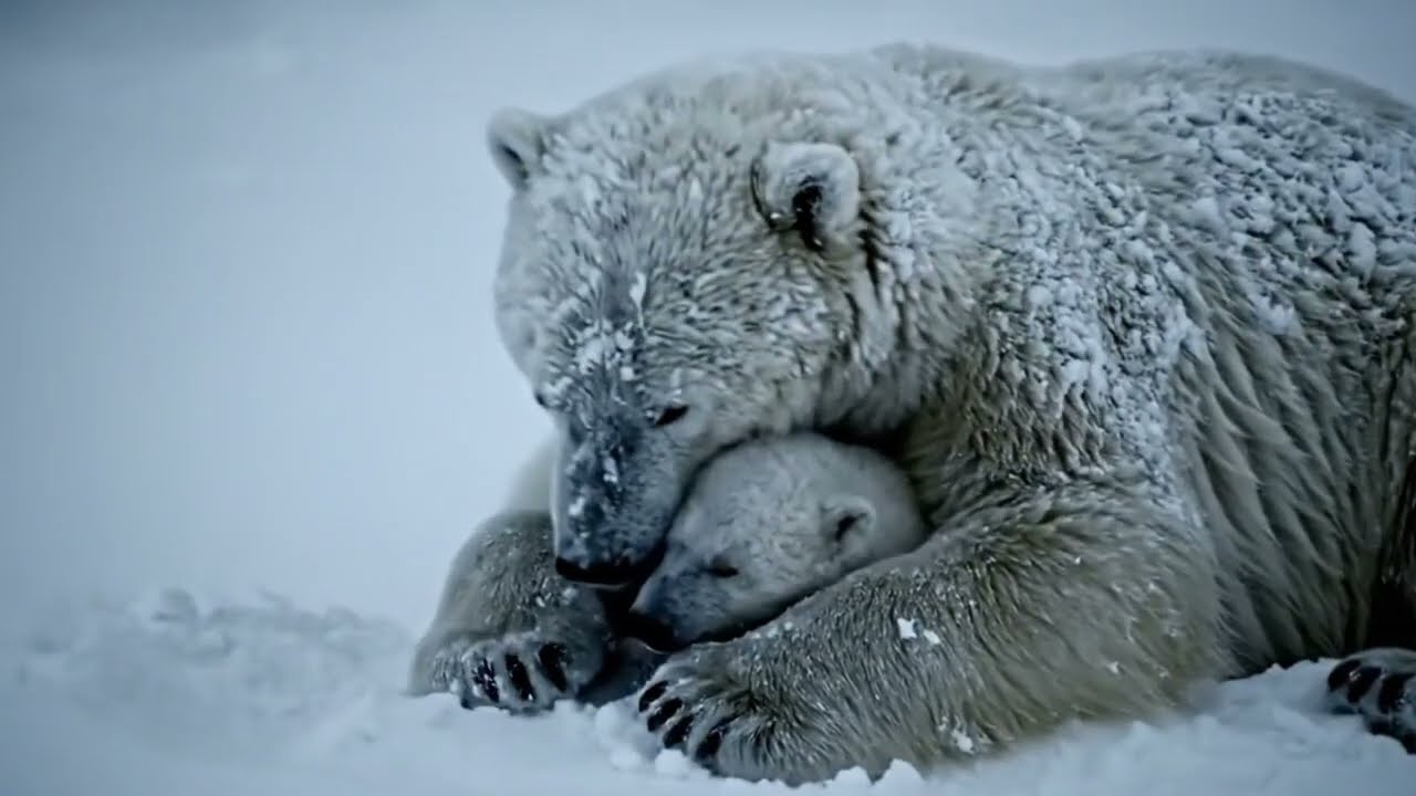 A Man Saved a Frozen Polar Bear Mother and Her Cubs — The Outcome Will Break Your Heart