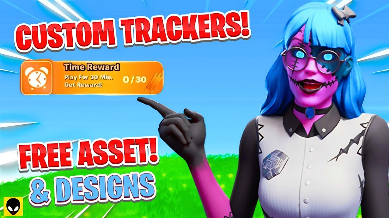 ПОЛЬЗОВАТЕЛЬСКИЕ ТРЕКЕРЫ + БЕСПЛАТНЫЕ АКТИВЫ | UEFN | FORTNITE