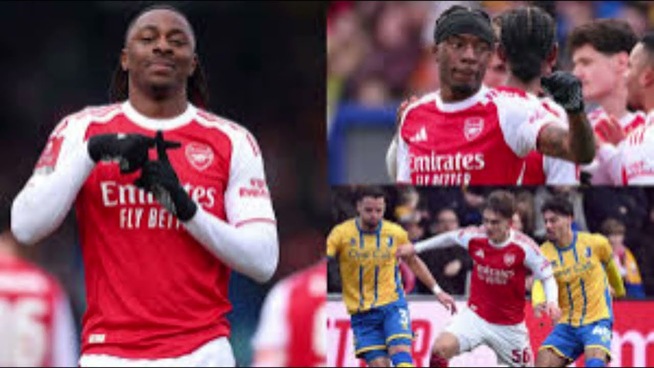 Mansfield Versus Arsenal -  Eze's Thunderbolt Sends Gunners To FA  Cup  Quarter Finals!!!