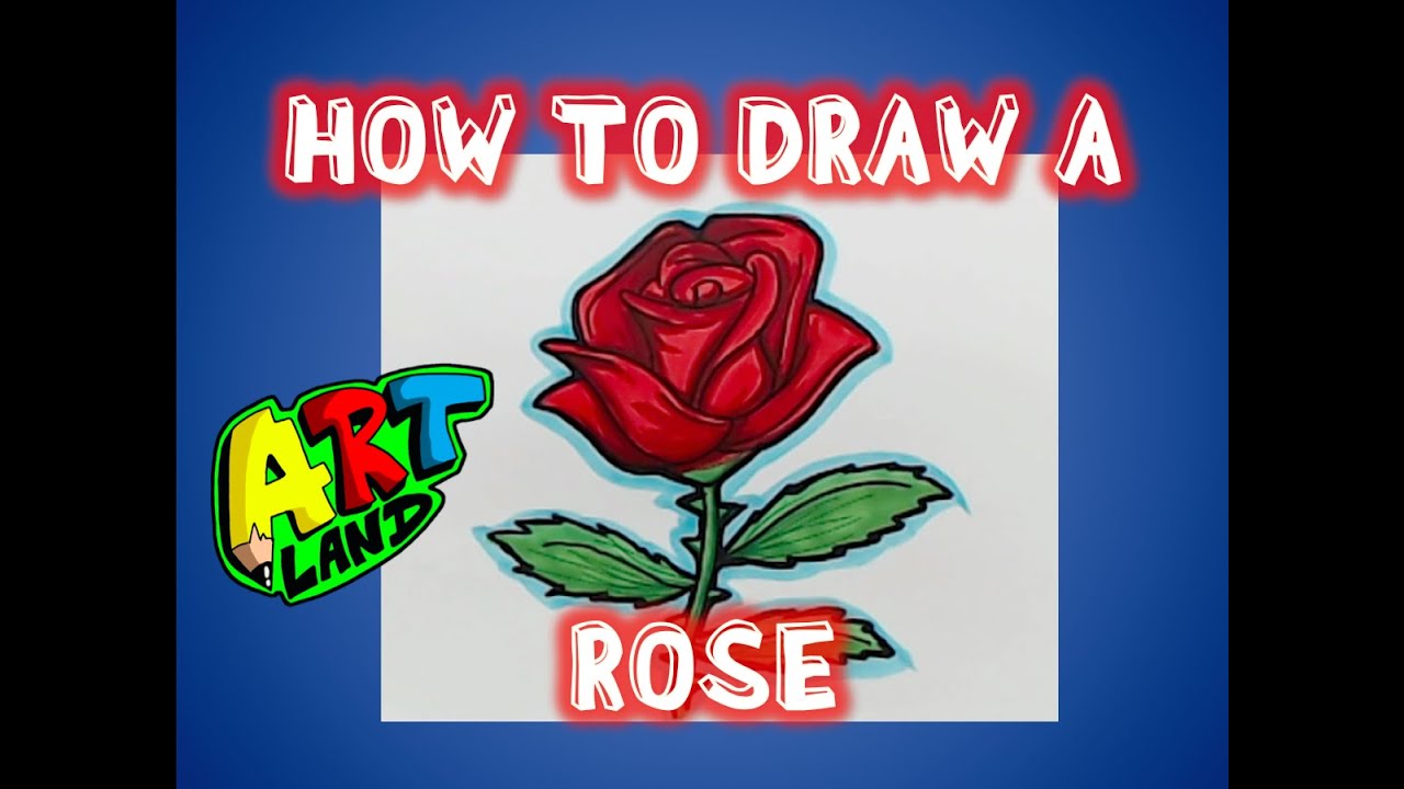 How to Draw a ROSE