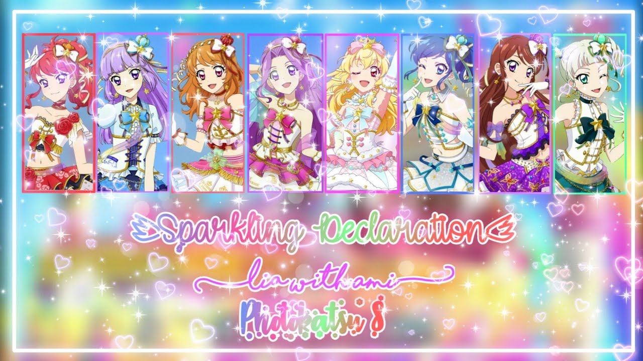 Photo on stage Aikatsu! Sparkling Declaration ~ PhotoKatsu 8 ( FULL + LYRICS )