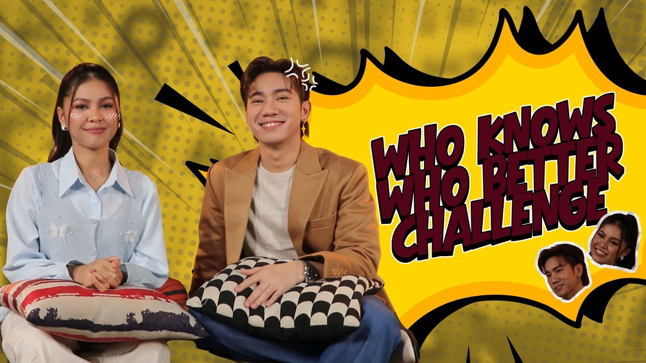 JMIELLE plays The Who Knows Who Better Challenge ❤️‍🔥🤔🎶