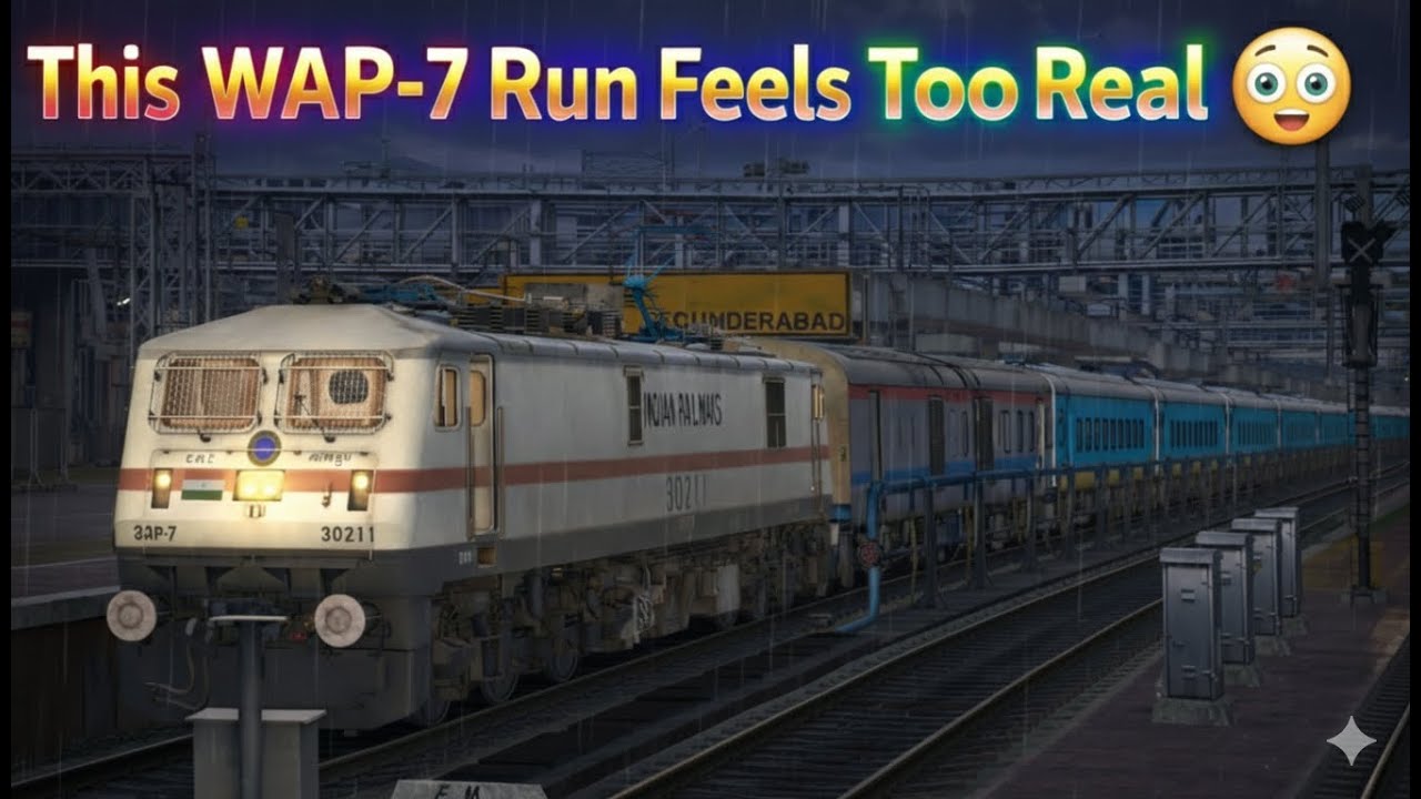 Journey Through the Fog | A Silent Express Run !