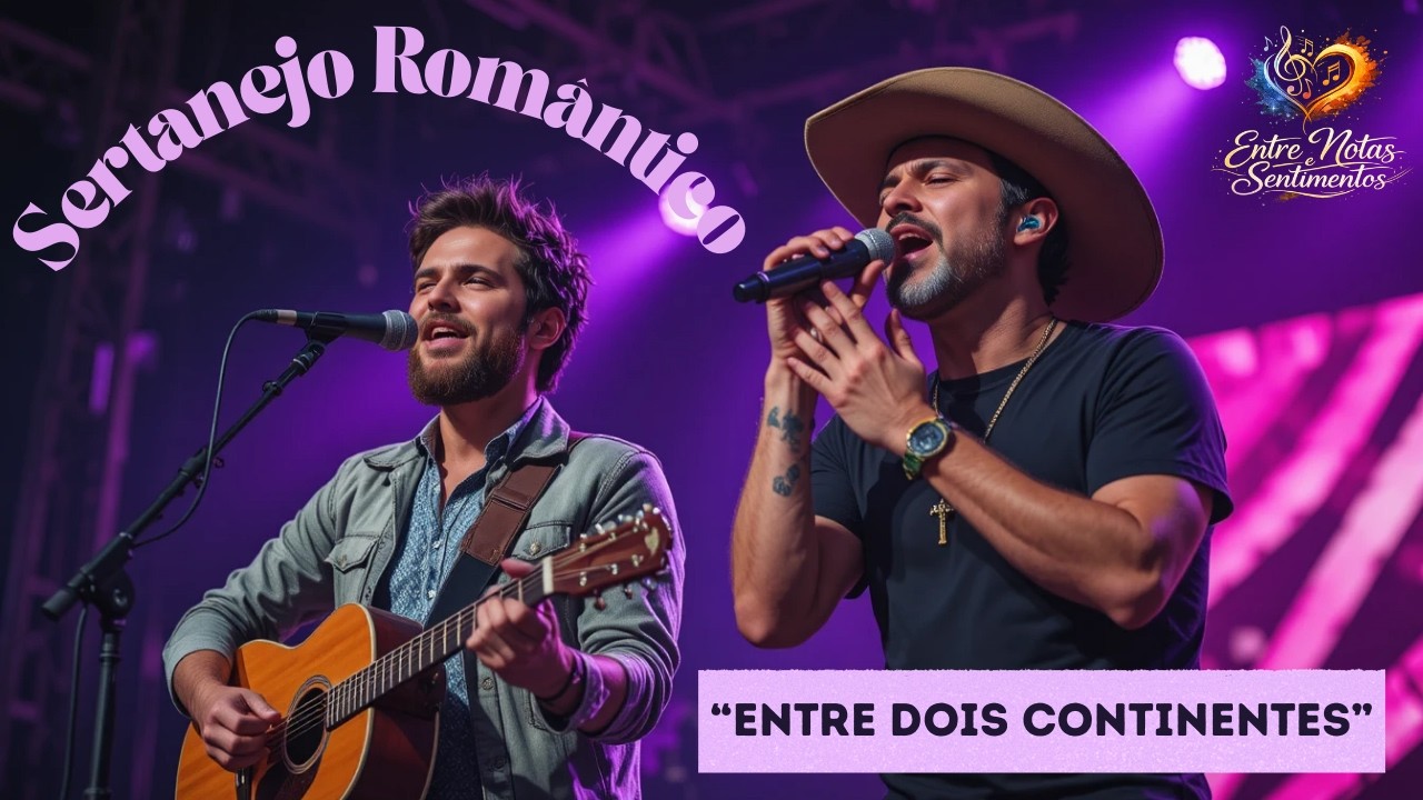 🔥 Entre Dois Continentes – Sertanejo Romântico Que Vai Tocar Seu Coração | Música Apaixonante 🌍❤️