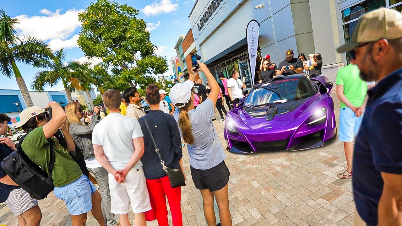 PAREI TUDO com a MCLAREN 720s N-LARGO NO ENCONTRO!