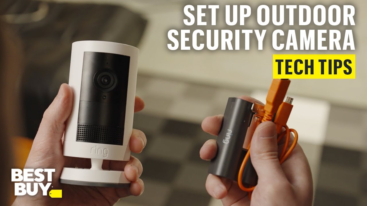 Setting Up and Installing the Ring Outdoor Cam Plus &ndash; Tech Tips from Best Buy