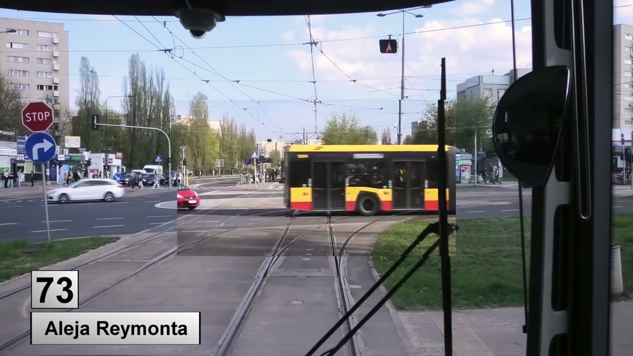 Tramwaje Warszawa 2025 Linia 73
