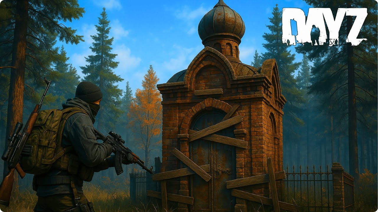 Construí UMA BASE SOLO em um SANTUARIO no SERVIDOR MAIS DIFICIL - DayZ