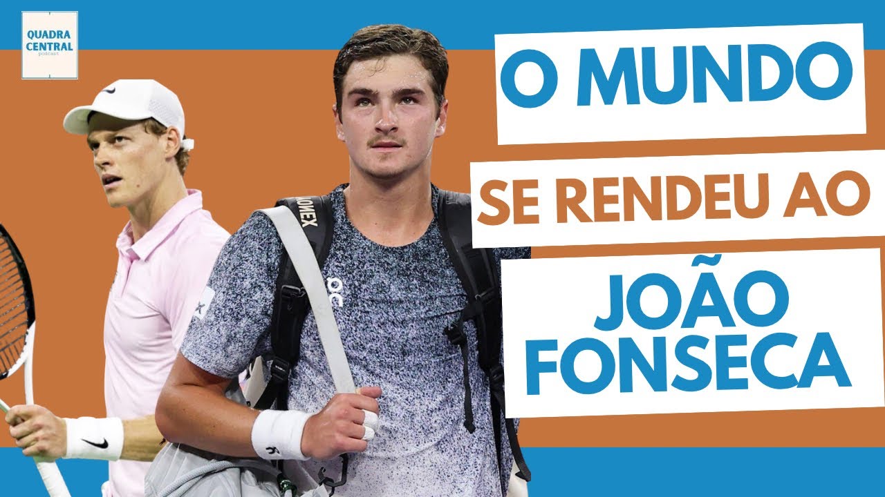 JOÃO FONSECA  perde para SINNER, mas deixa um recado! 