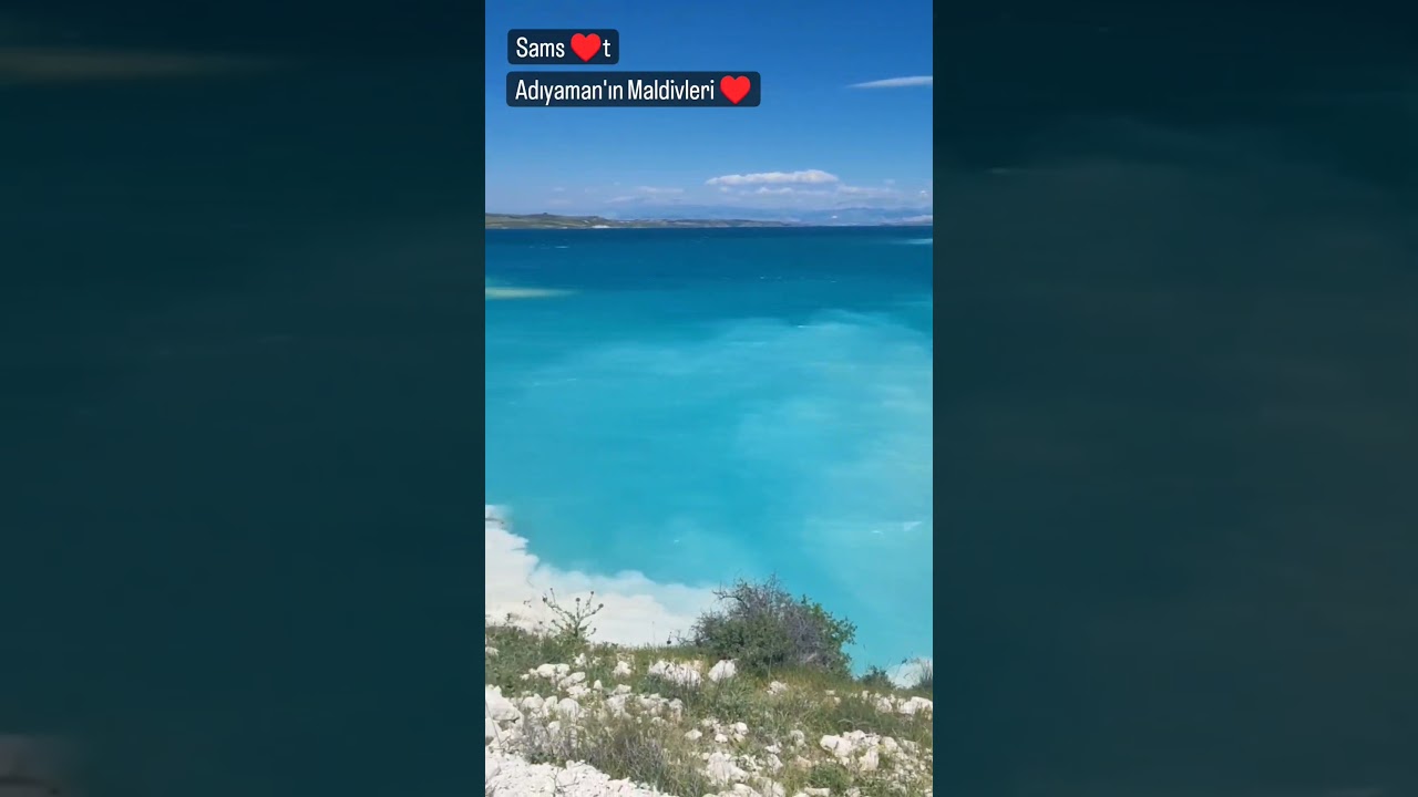 📍Sams&hearts;️t / Adıyaman'ın Maldivleri  #maldivesislands  #samsatadıyaman  #samsat  #maldives #maldivler