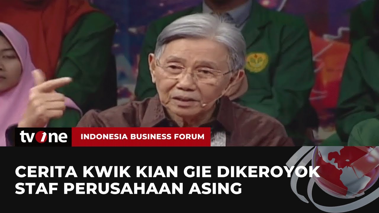 Berani Lawan Asing! Kwik Kian Gie Pernah Dikeroyok Staf Perusahaan | IBF tvOne