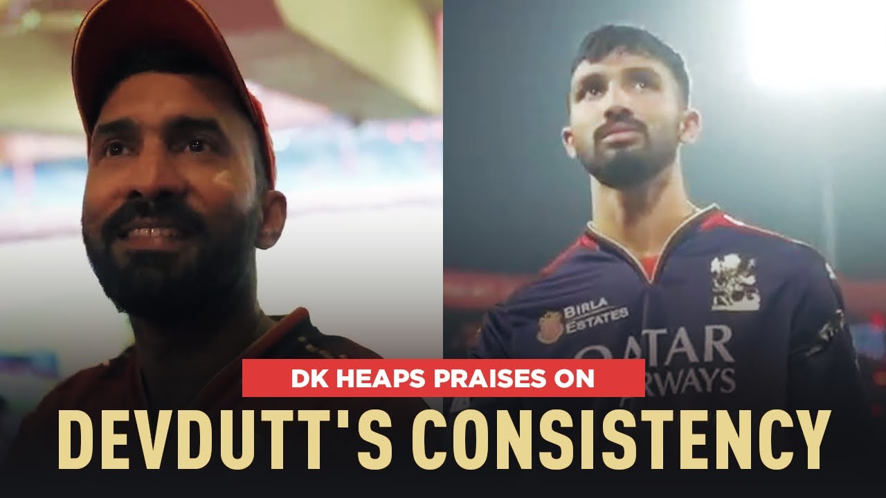 RCB vs RR: Dinesh Karthik heaps praises on Devdutt Padikkal's consistent show in IPL 2025 | IPL 2025