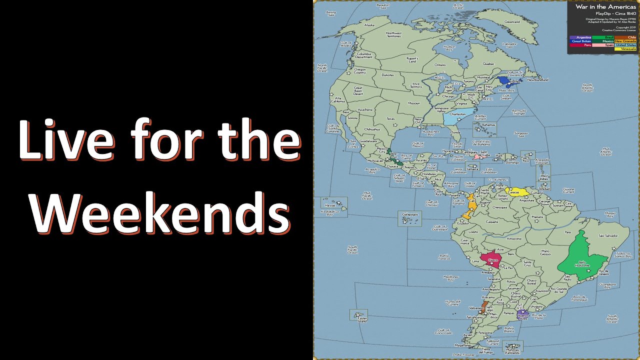 Live for the Weekends Diplomacy Commentary