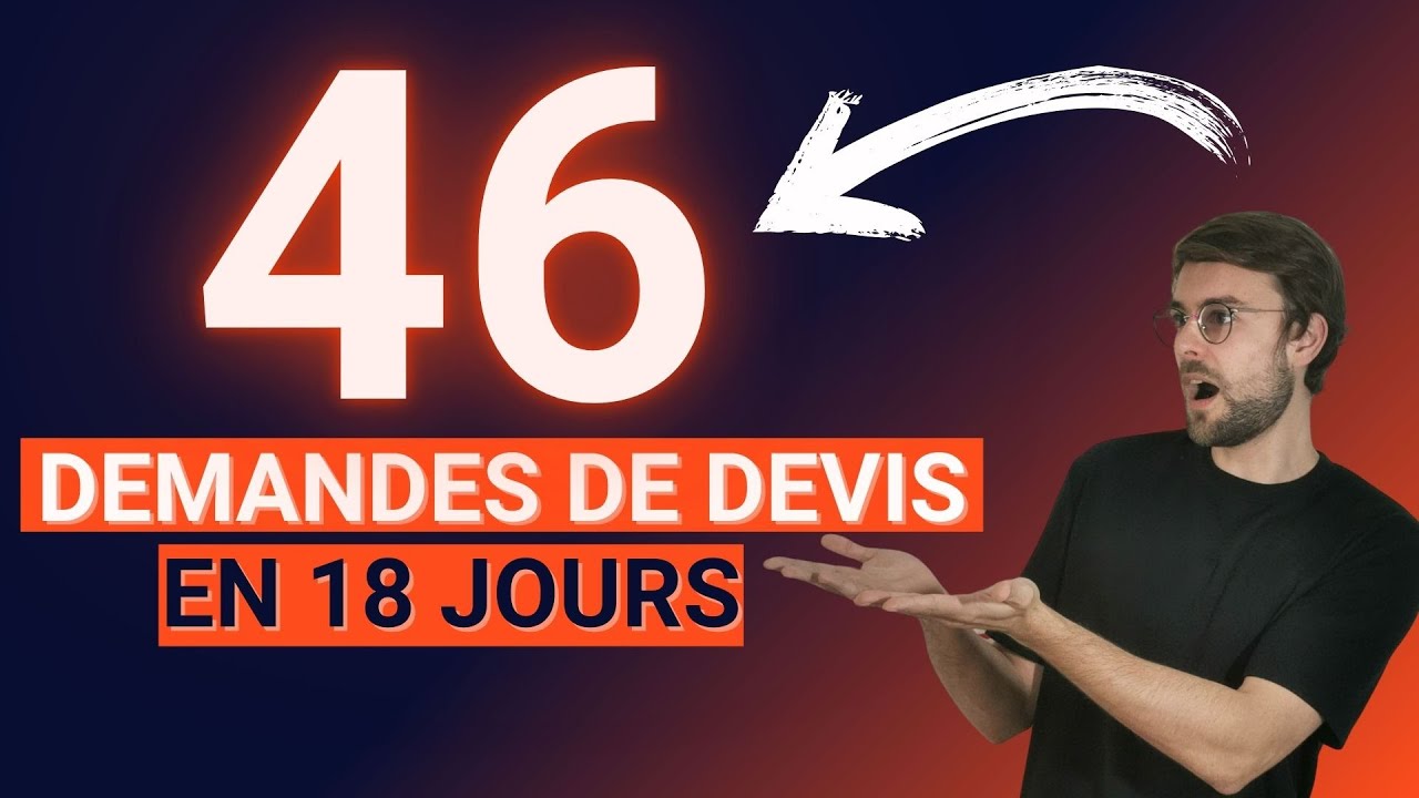 Menuisier : 46 DEMANDES DE DEVIS EN 18 JOURS (Études de Cas)