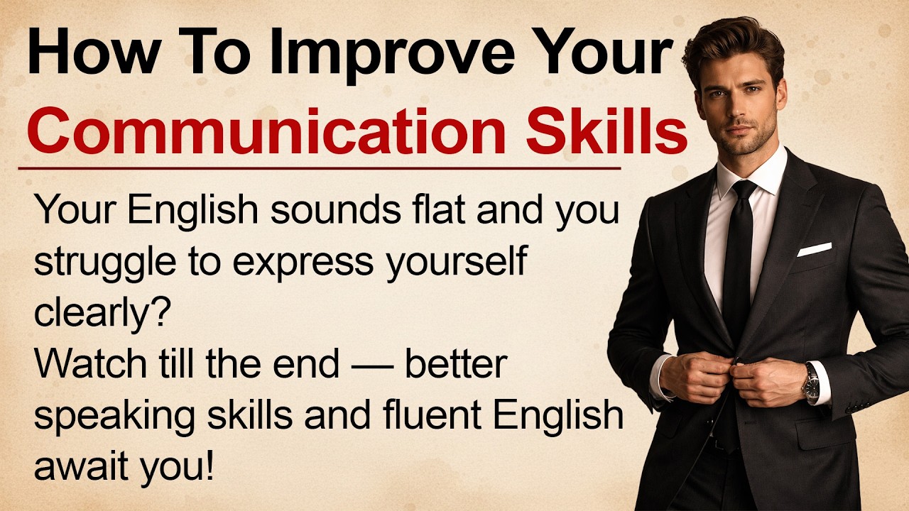 How to improve your communication skills || Graded Reader || Improve Your English Fluency