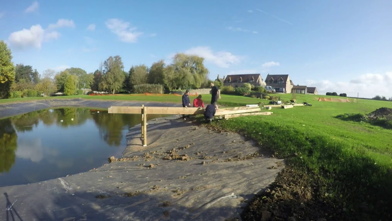 Timelapse of jetty build, Wickwar