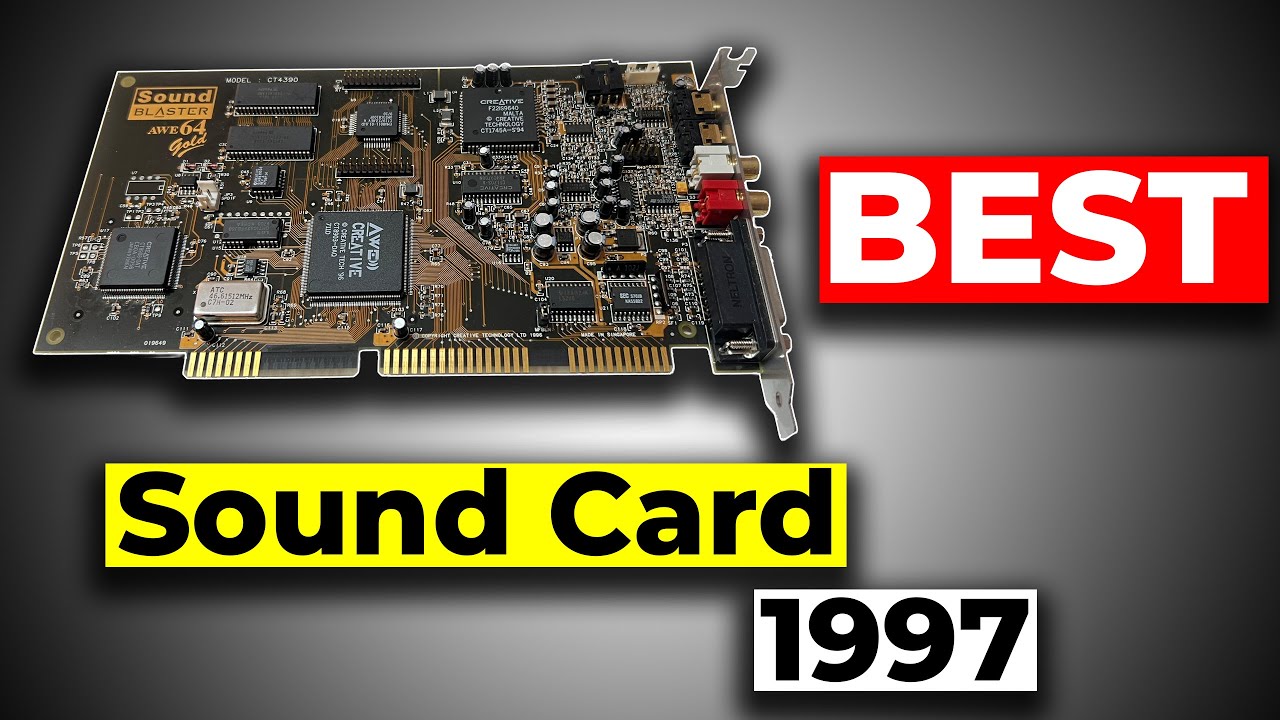 Creative Sound Blaster AWE64 Gold