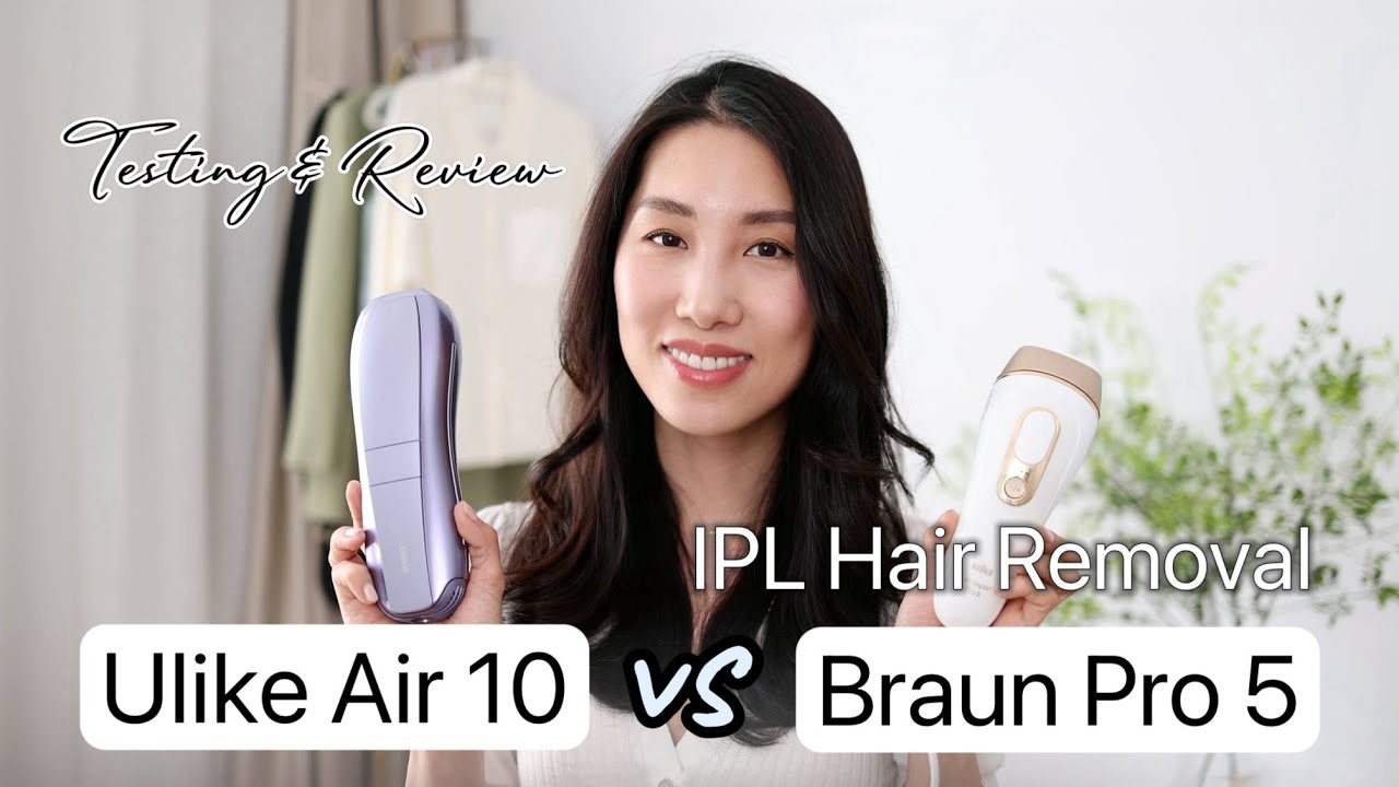 Ulike Air 10 против Braun Pro 5 | Тестирование и обзор эпиляции IPL | Крис Хан