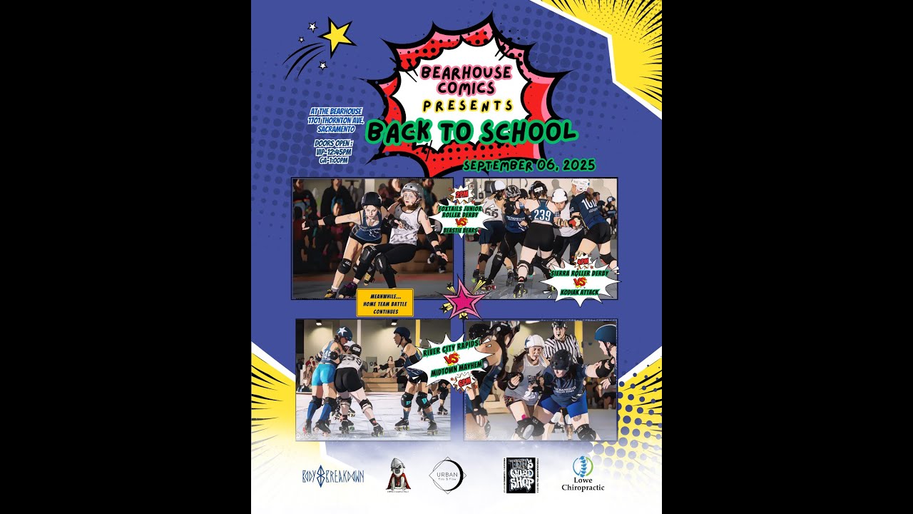 Sacramento Roller Derby presents: Back to School