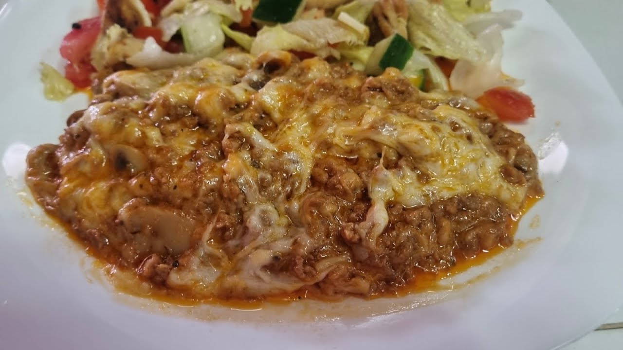 Deliciosa y Sabrosa Lasagna de carne y queso | LA COCINA DE ROSY