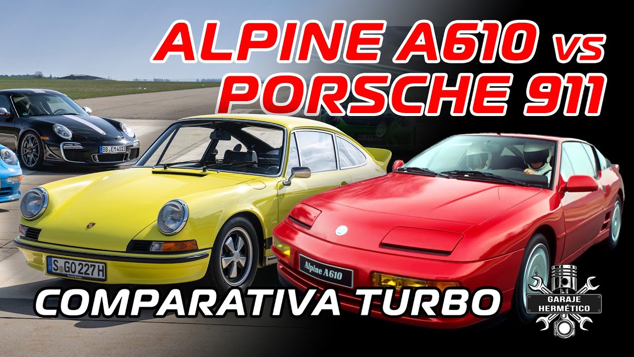 Comparativa TURBO: Alpine A610 vs Porsche 911