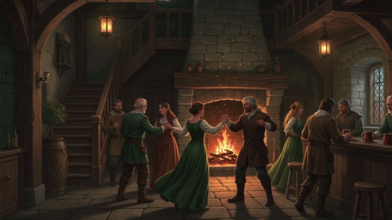Cheerful Medieval Tavern Song 🎻🍺 | Fantasy Singalong