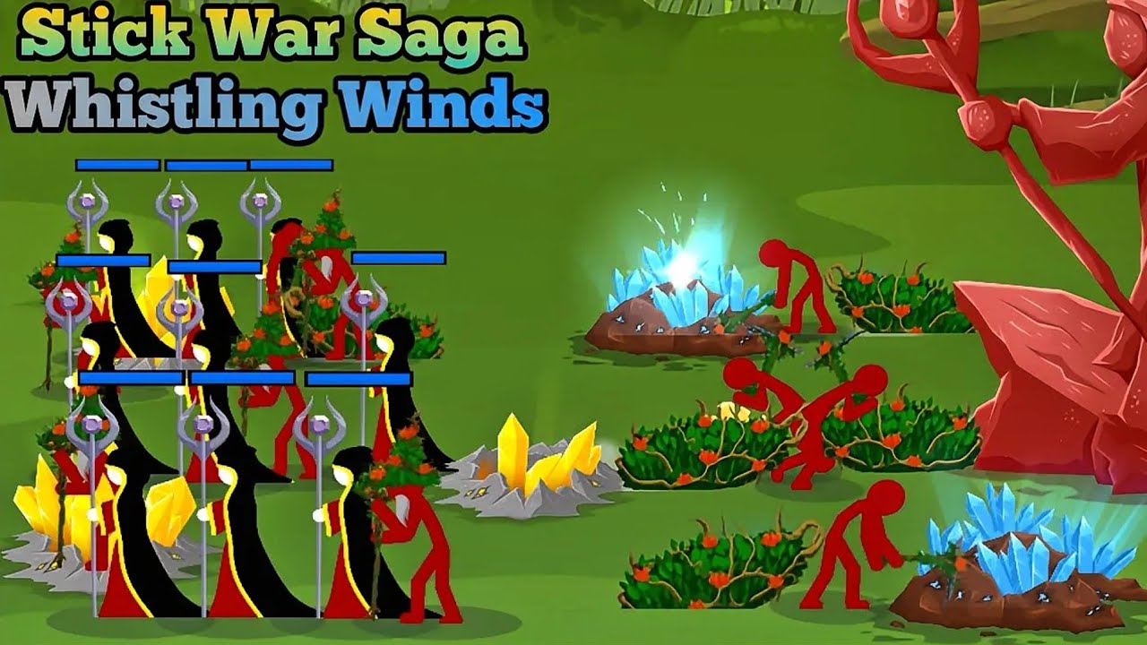 Stick War Saga: Level 12 - Whistling Winds (Insane Difficulty)
