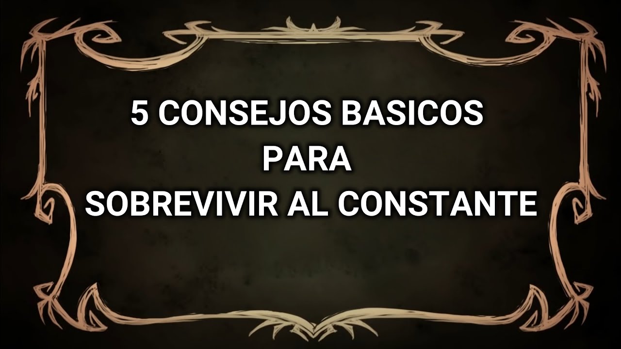 Don't Starve Together 5 Consejos Básicos de Supervivencia