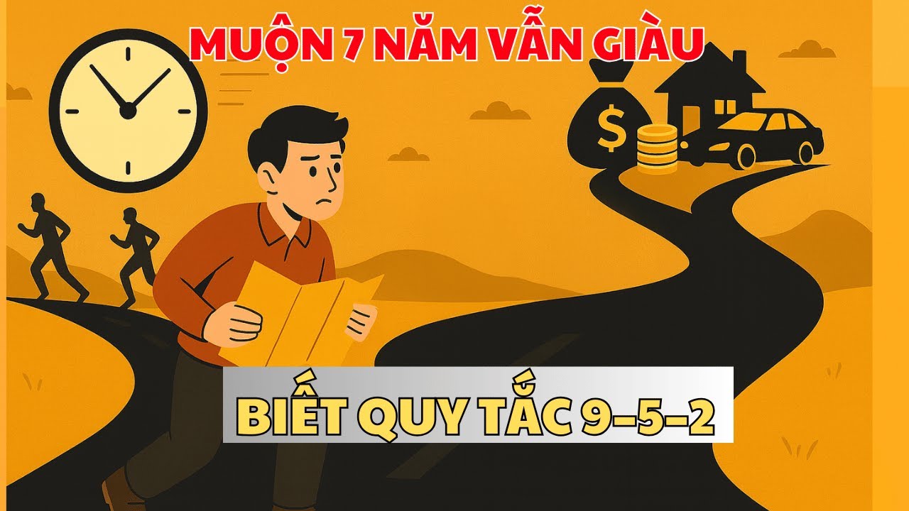 MUỘN 7 NĂM VẪN GIÀU – CHỈ CẦN BIẾT QUY TẮC 9–5–2 TRƯỚC NGƯỜI KHÁC! | Học Cách Làm Giàu