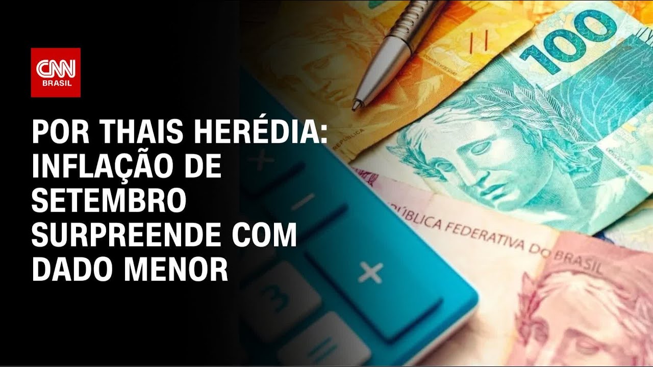 Análise: Inflação de setembro surpreende com dado menor | CNN PRIME TIME