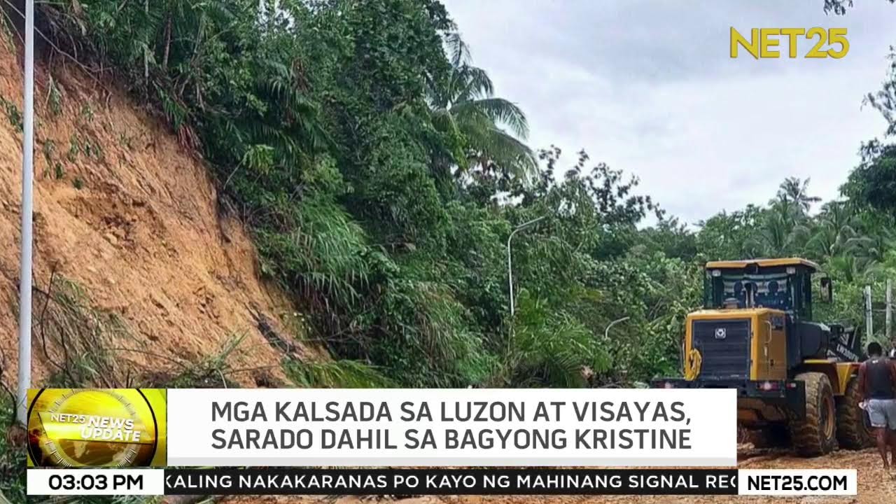 NET25 News Update | Bagyong Kristine 3:00PM