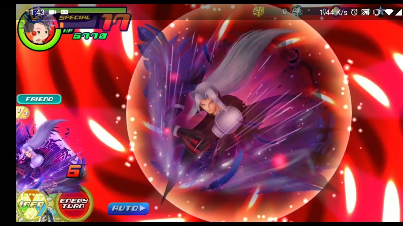 KHUx F2P - Supernova Sephiroth + SUPERNOVA Animation Showcase