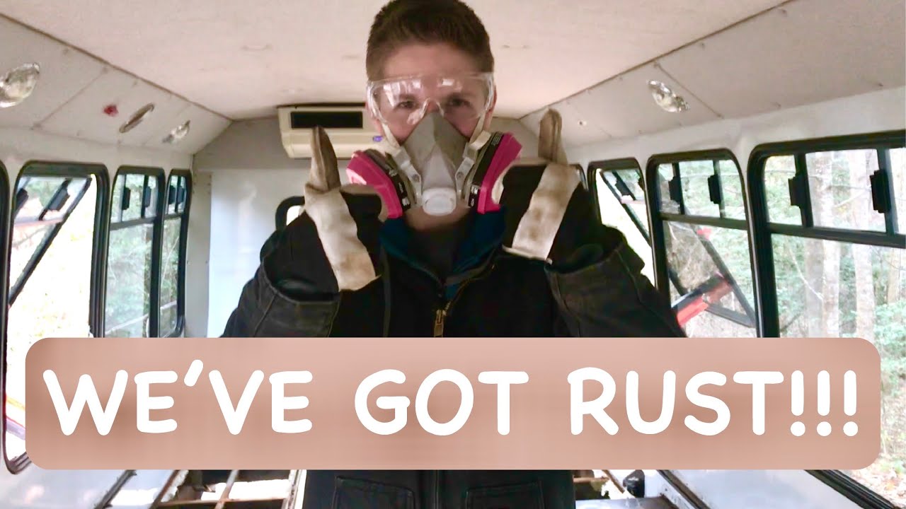 Bus Build | Episode 2: Rust Treatment and Subfloor (Pt.1)