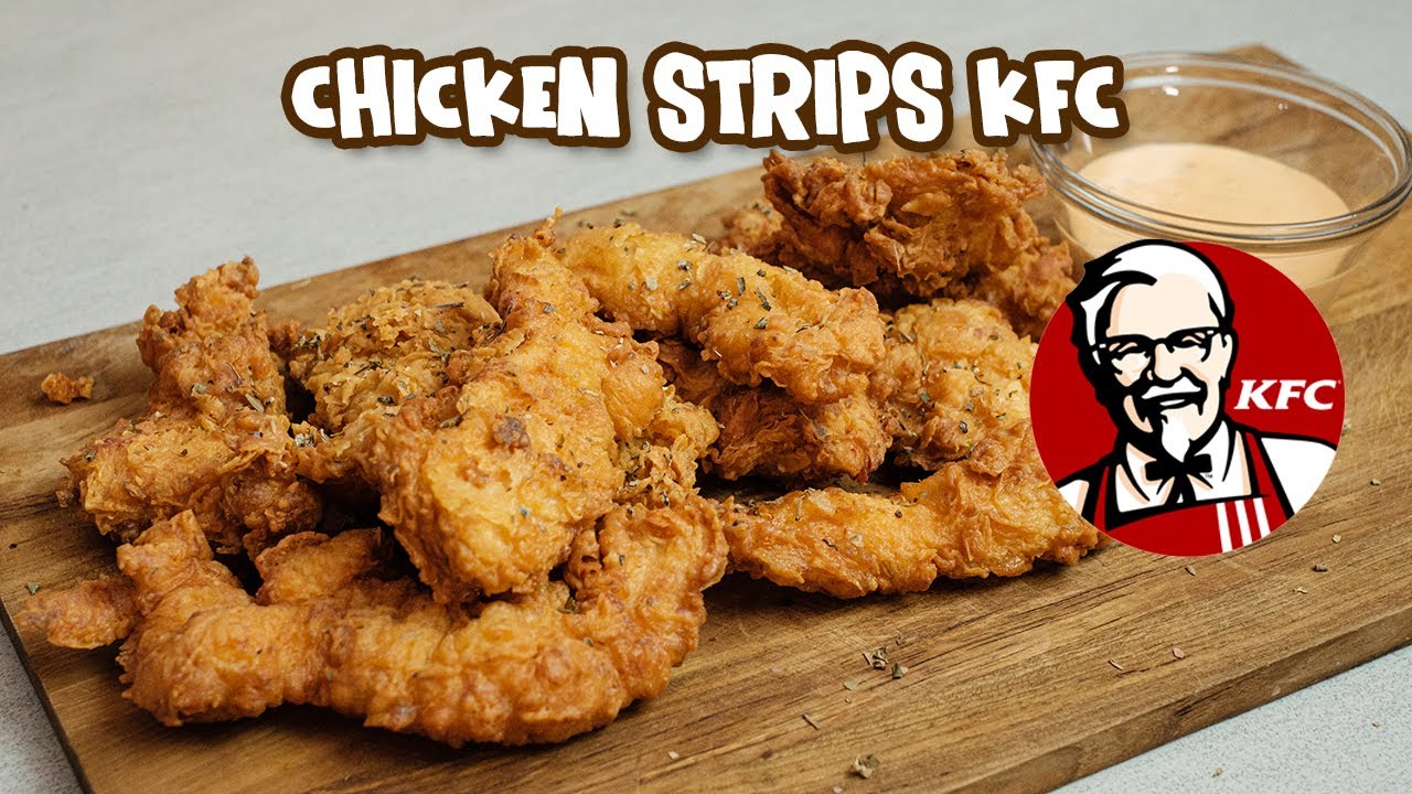 Resep Chicken Strips KFC [ Frozen Food ]