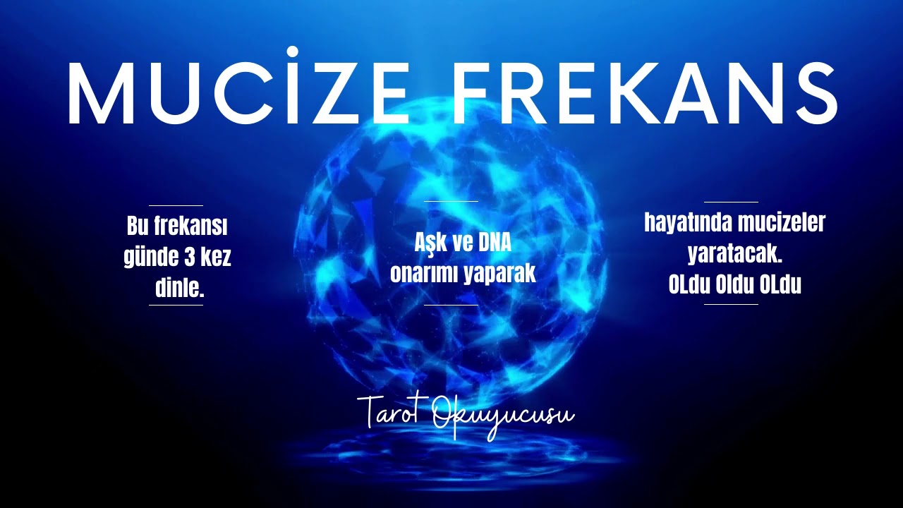 Mucize Frekans 💎 Bu Frekansı G&uuml;nde 3 Kez Dinle 💎 Mucizeler OLdu OLdu OLdu 💎