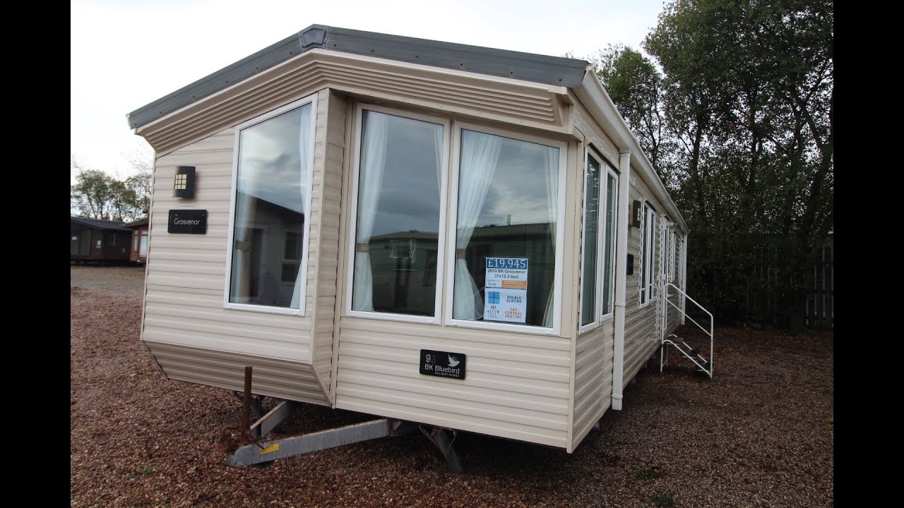 40532 BK Grosvenor 37x12 2 bed 2010 Preowned caravan for sale offsite