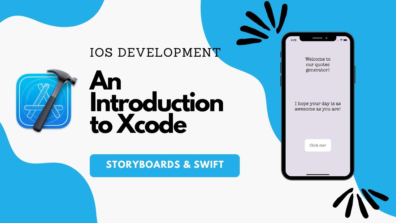 Creating Your Own iOS App in Xcode with Storyboards & Swift - Positive Quotes Generator!