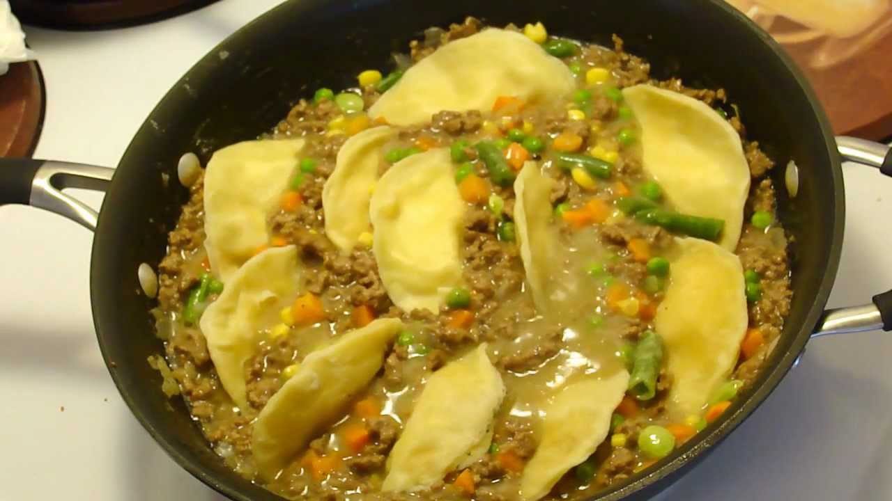 Pierogi Beef Skillet