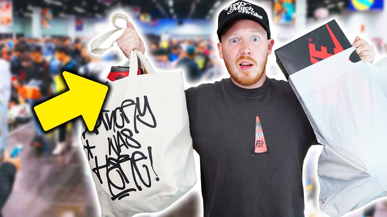 МНОГО КРАЖ КРОССОВОК НА SNEAKERCON